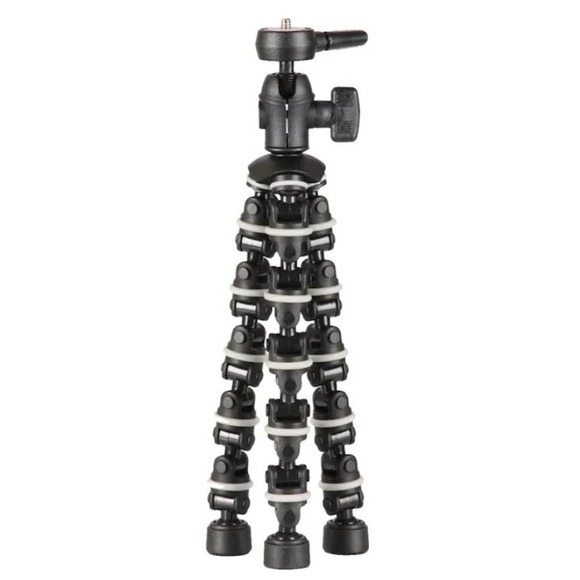 Sunpak - PROGRIP-BB PlatinumPlus Flexible Tripod - Black - Picture 1 of 9